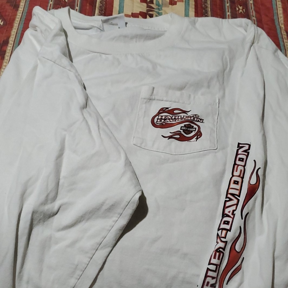 Long sleeve Harley Davidson T shirt